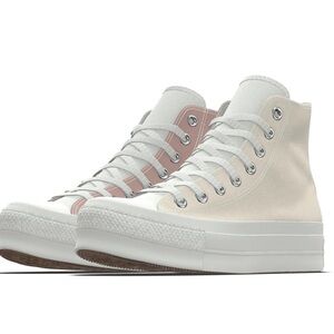 Custom Converse High Top Platforms
